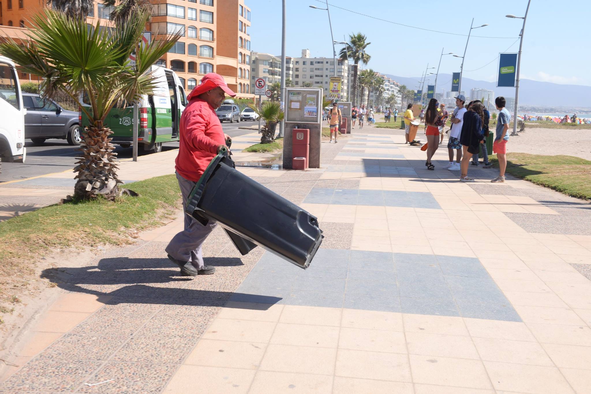 La Serena adelanta horario de recolección de residuos para Avenida del Mar