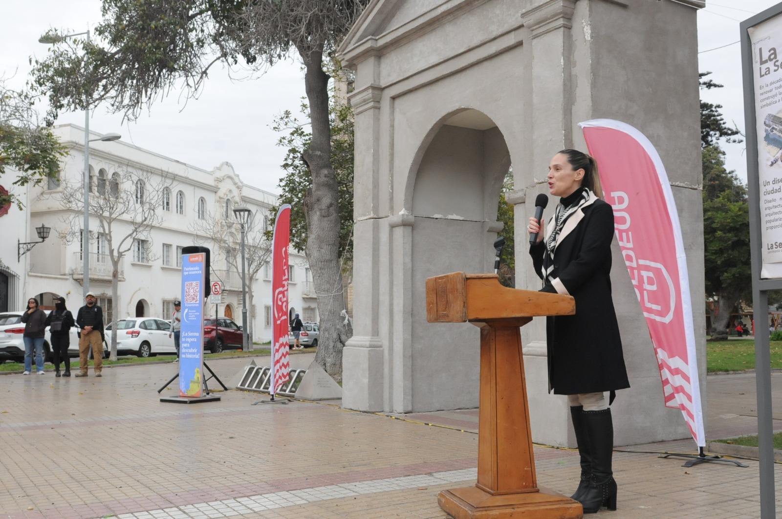 La Serena presenta el Mes del Patrimonio con recreación en tamaño real de su antigua Portada