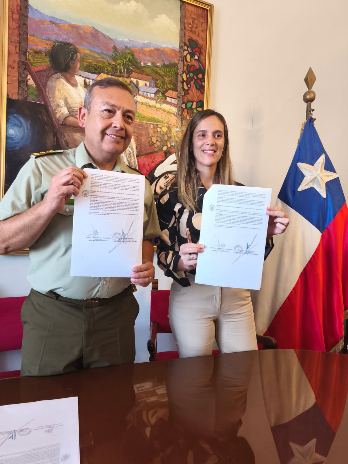 Municipio de La Serena entrega moderno dron para la SIAT de Carabineros que cumplió 64 años
